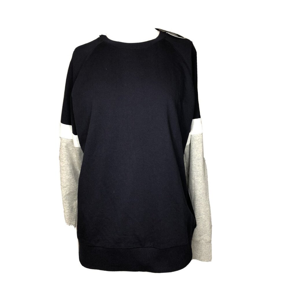 Slate & Stone Nordstrom Sweatshirt Pullover Navy Blue Crewneck Sizes Large L XL - Picture 3 of 5